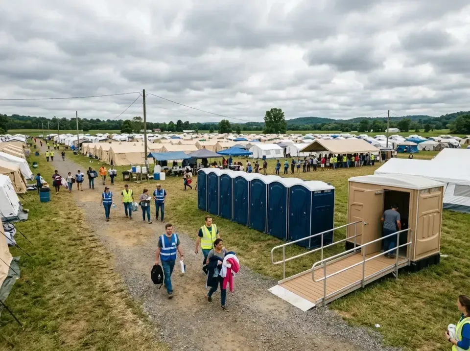 disaster-relief-camp-restrooms-010 — frequently asked questions, Dumpster & Portable Bathrooms Rental in Millcreek, UT